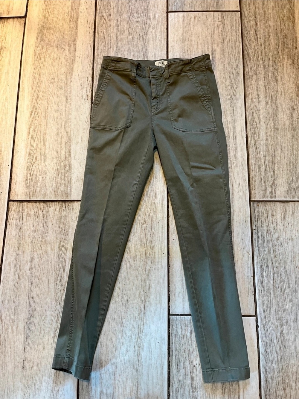 J. Crew Olive Green Straight Leg Pants